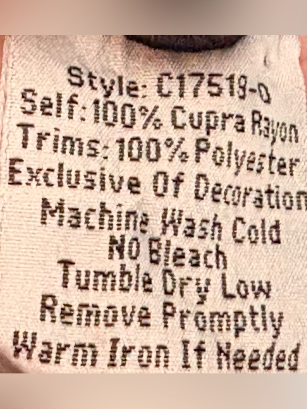 Johnny Was Black Floral Embroidered V-Neck Tunic, medium - Picture 6 of 7